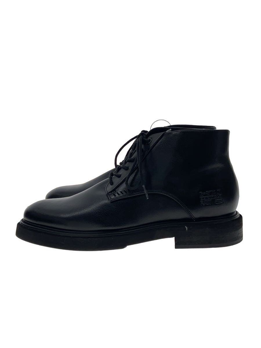 【中古】G-STAR RAW◆ブーツ/BRONSONLACE ANKLE/29.5糎/BLK/なめし革//【シューズ】