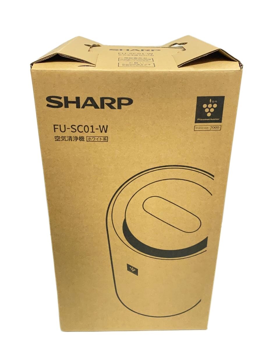 【中古】SHARP◆空気清浄機 FU-SC01-W【家電・ビジュアル・オーディオ】
