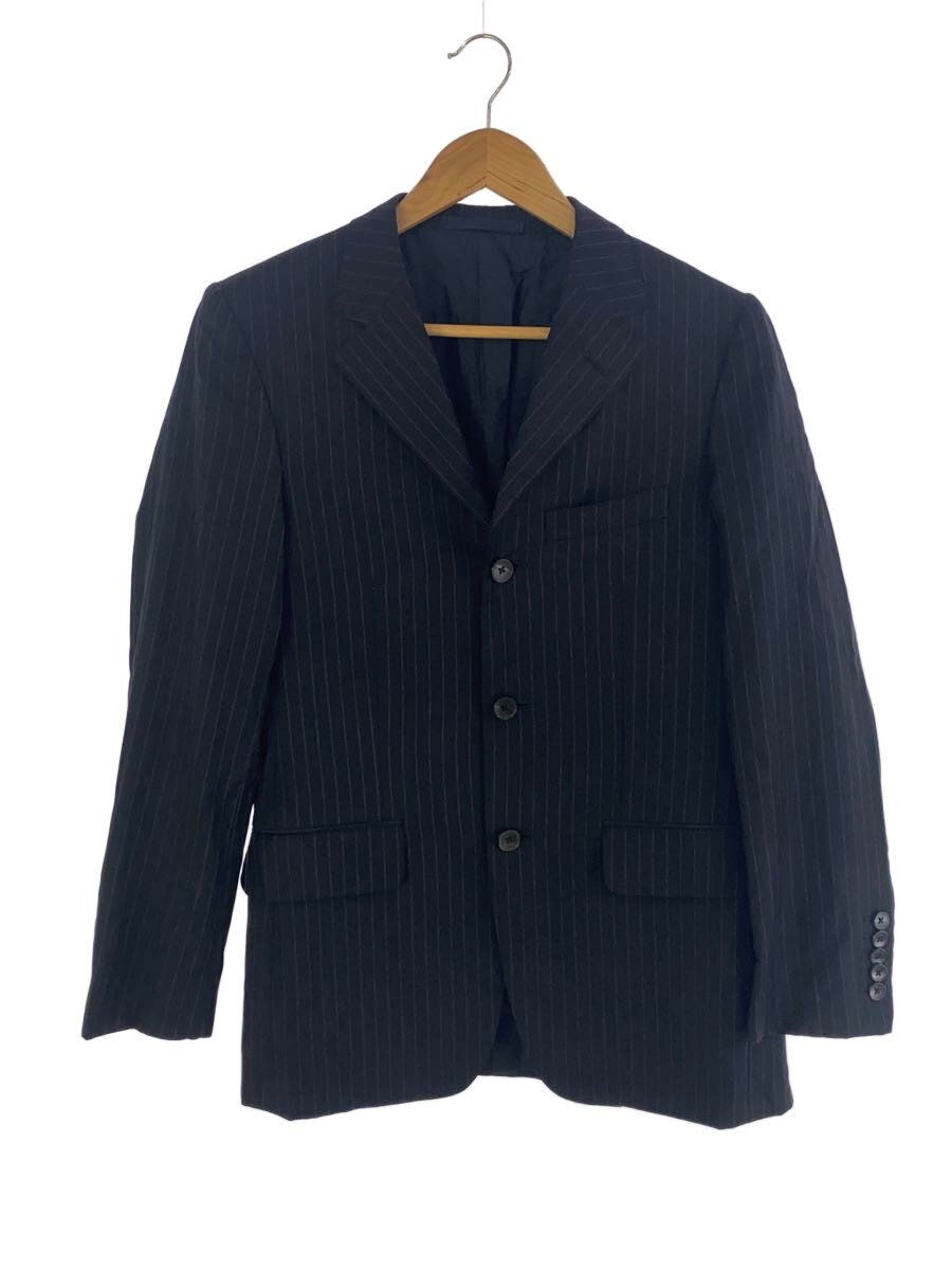 【中古】GUCCI◆テーラードジャケット/--/ウール/BLK/ストライプ【メンズウェア】｜2ｎｄ STREET 店