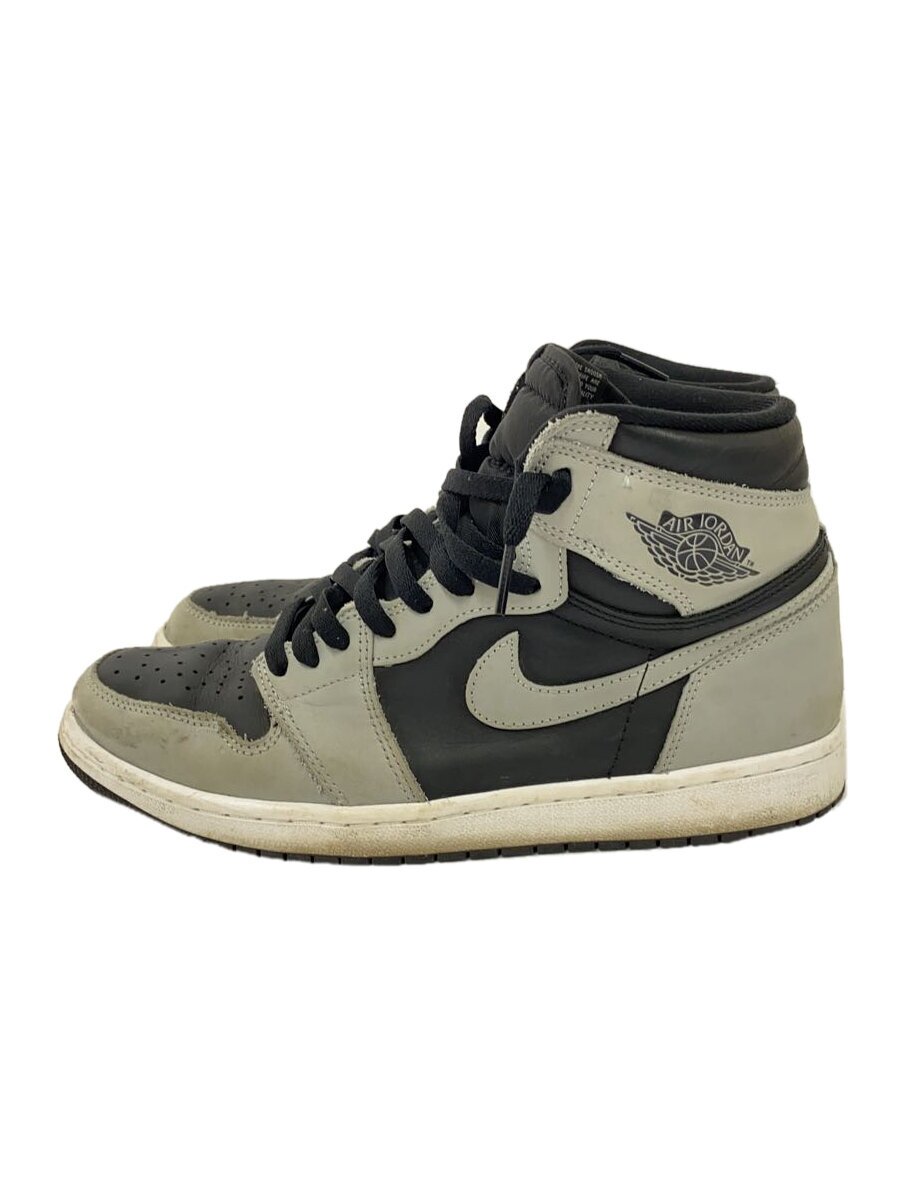 【中古】NIKE◆AIR JORDAN 1 RETRO HIGH OG_エアジョーダン 1 レトロ ハイ OG/28cm/GRY【シューズ】｜2ｎｄ STREET 店