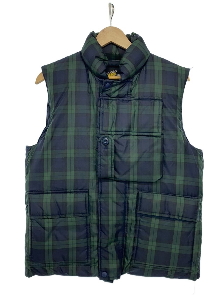 【中古】FAT◆ダウンベスト/--/ナイロン/NVY/チェック/F-07FW-JK11-AB【メンズウェア】|2nd STREET 店