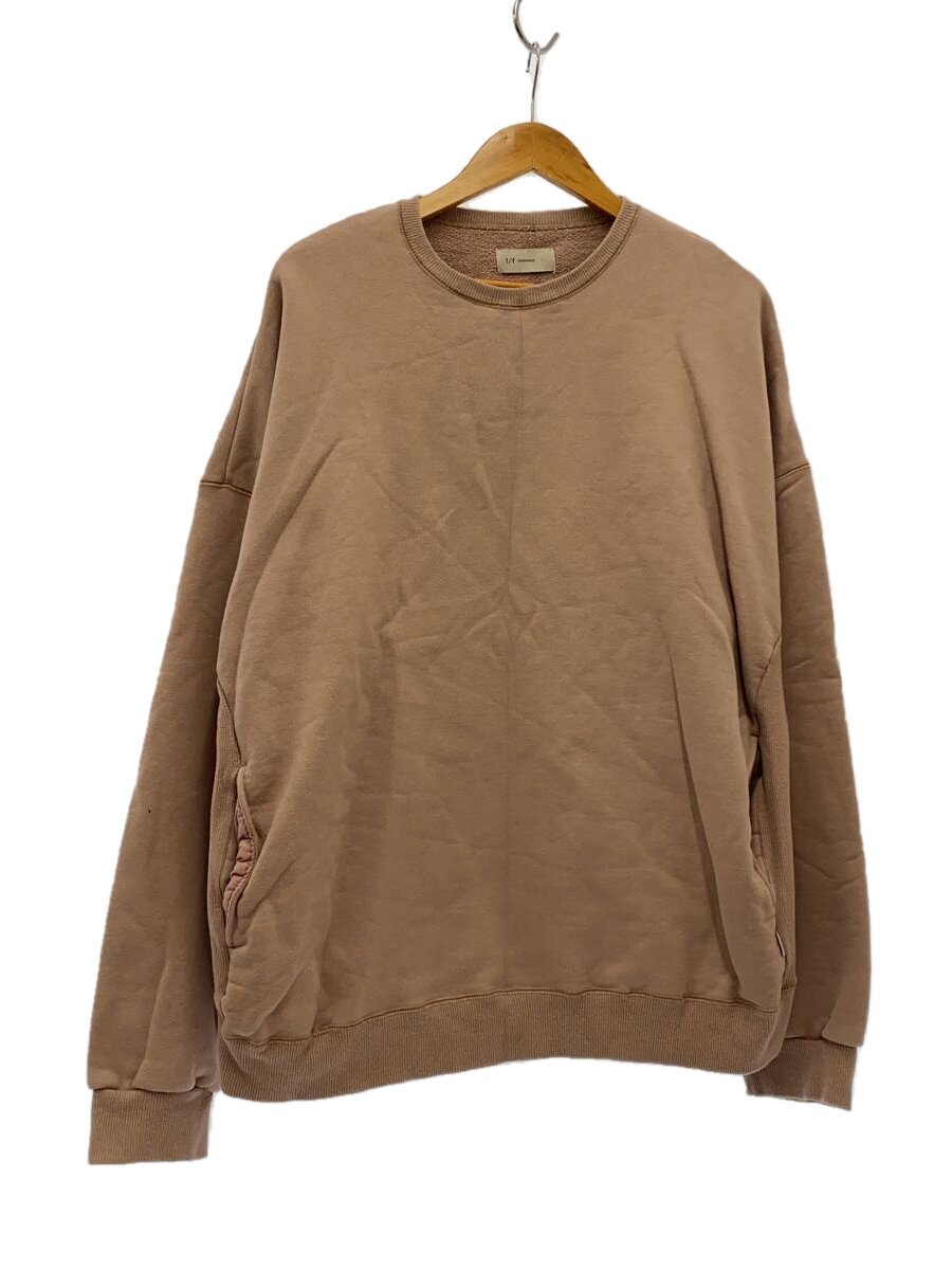 【中古】1/f(CLOTHING)/17薬局衡オンス_OVERSIZE_汗水/FREE/綿織物/PNK/無地/1F-003【レディース御召しもの】