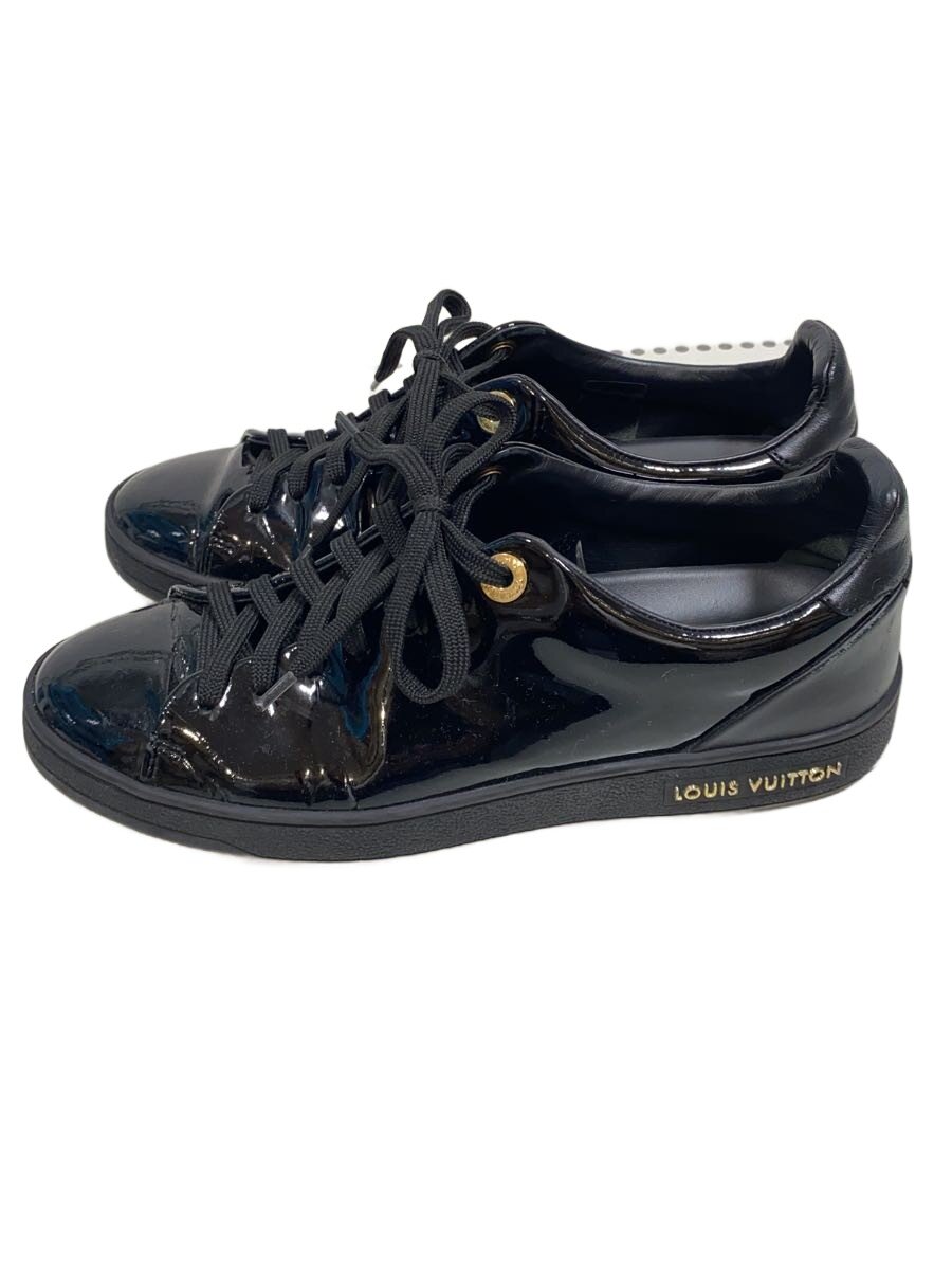 【中古】LOUIS VUITTON◆スニーカー_フロントロー・ライン/36/BLK/エナメル【シューズ】｜2ｎｄ STREET 店