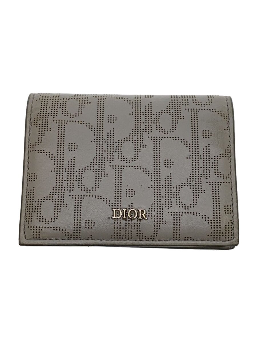【中古】Christian Dior◆歌留多容れもの/--/GRY/メンズ/10-BO-0271【服飾雑貨他】