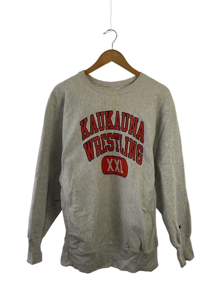 【中古】Champion◆流汗/XL/綿織物/GRY【メンズウェア】