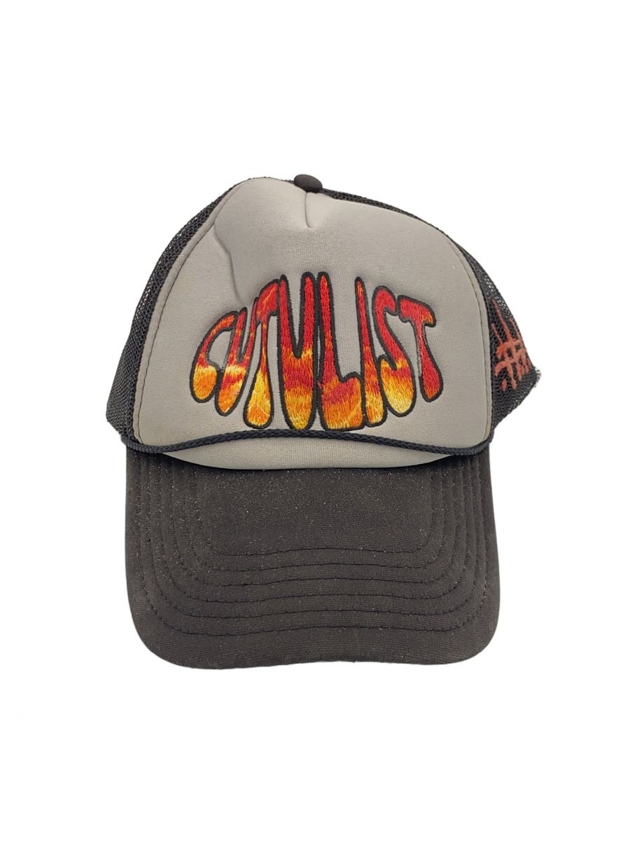 【中古】ctls/メッシュ鳥打ち帽/FREE/ポリエステル/黒いこと/メンズ/2301040502【服飾雑貨他】