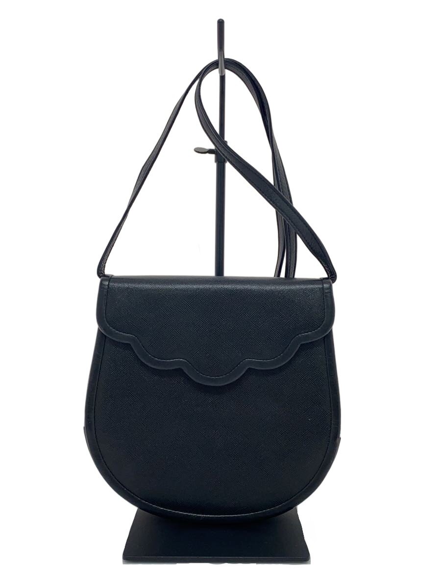 【中古】YVES SAINT LAURENT◆ショルダーバッグ/レザー/BLK/無地【バッグ】｜2ｎｄ STREET 店