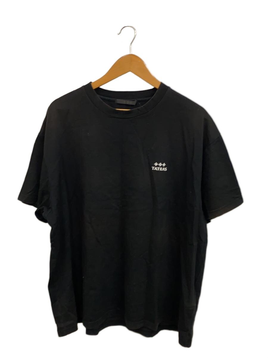 【中古】TATRAS◆プルオーバー/4/綿織物/BLK/刷り上げる/MTAT22S8217【メンズウェア】