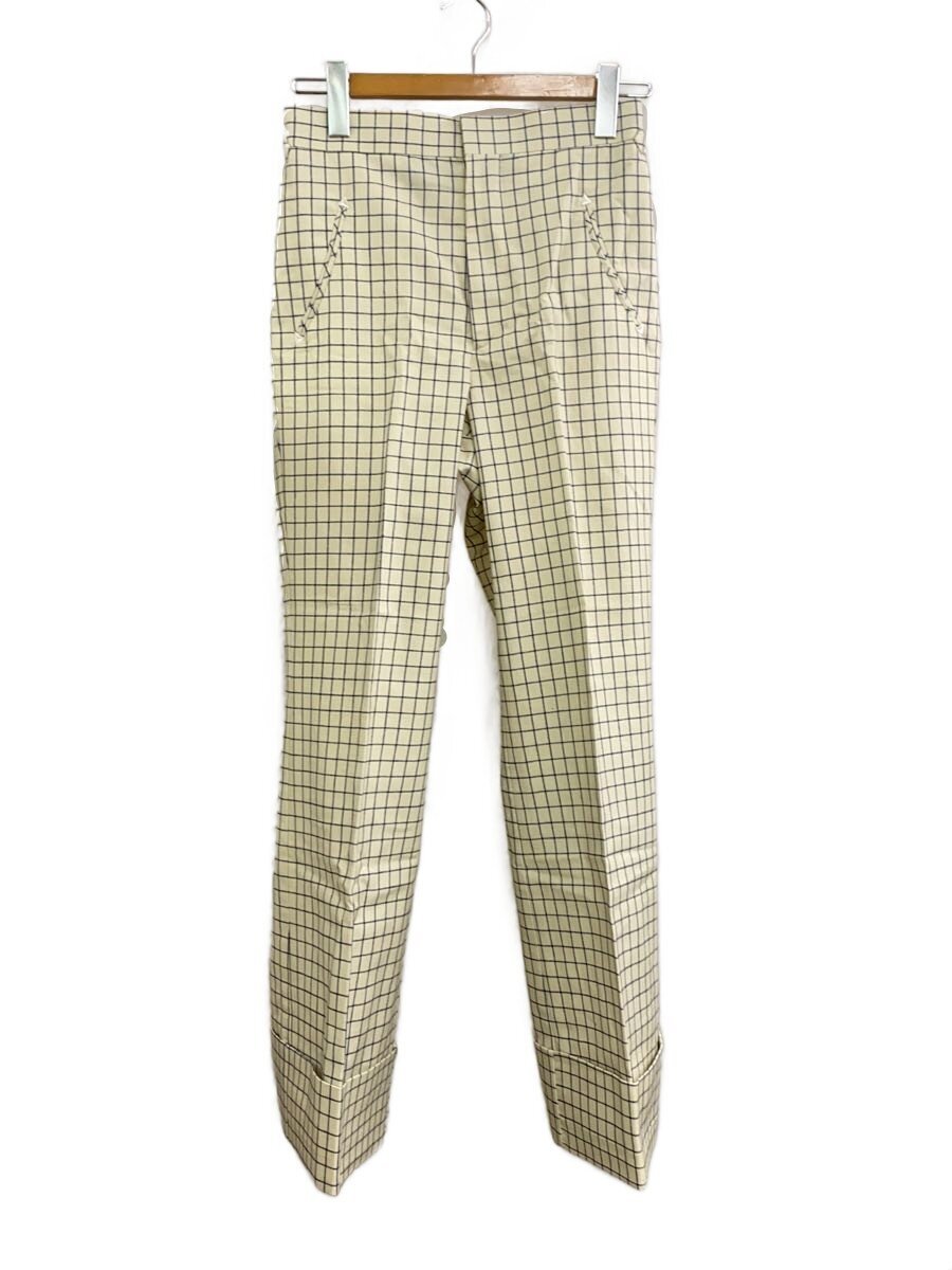 【中古】TOGA PULLA◆ボトム/34/コットン/IVO/チェック/TP31-FF220【メンズウェア】|2nd STREET 店