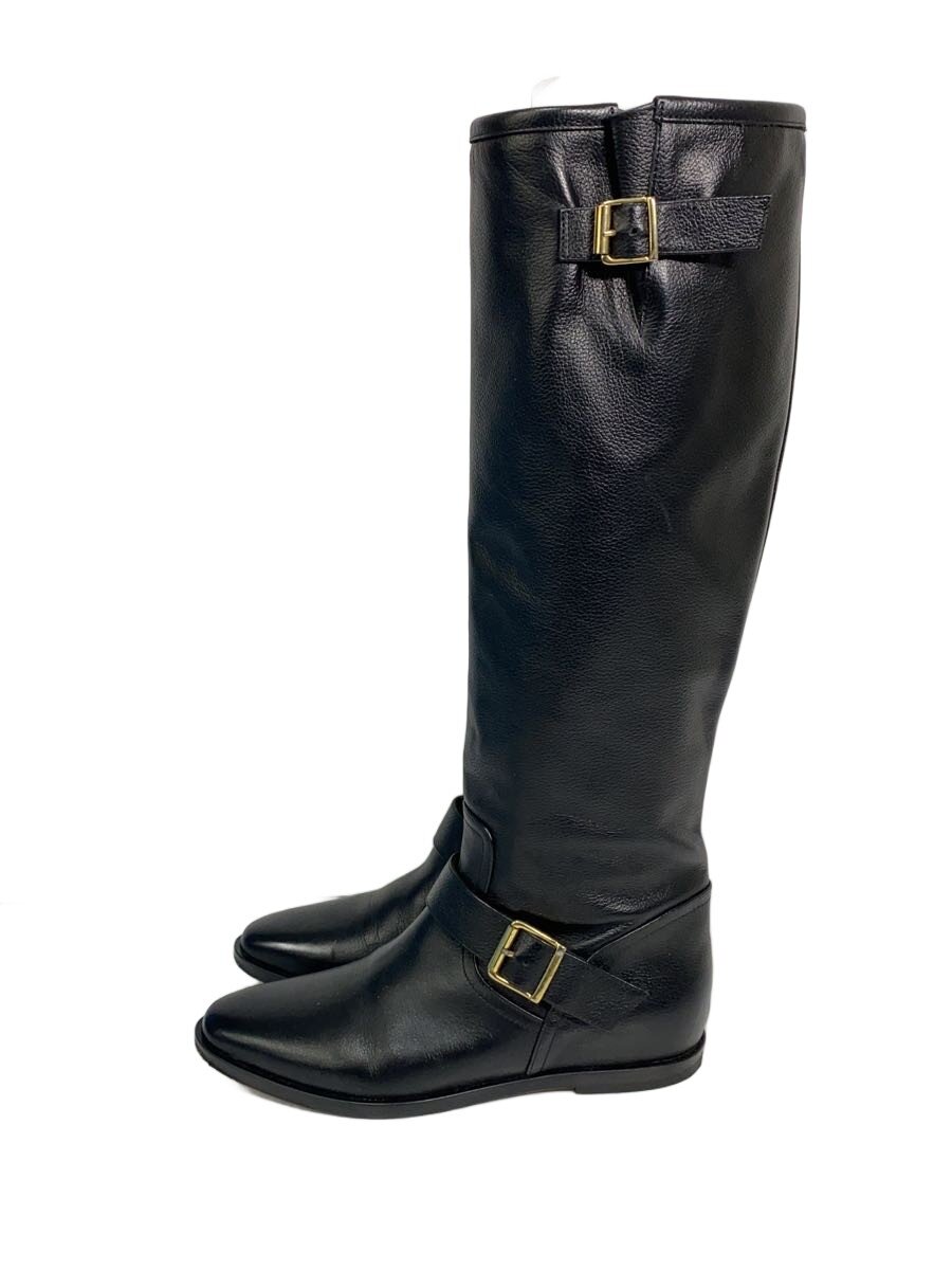 【中古】BRENTA◆ロングブーツ/35.5/BLK/レザー/T402【シューズ】|2nd STREET 店