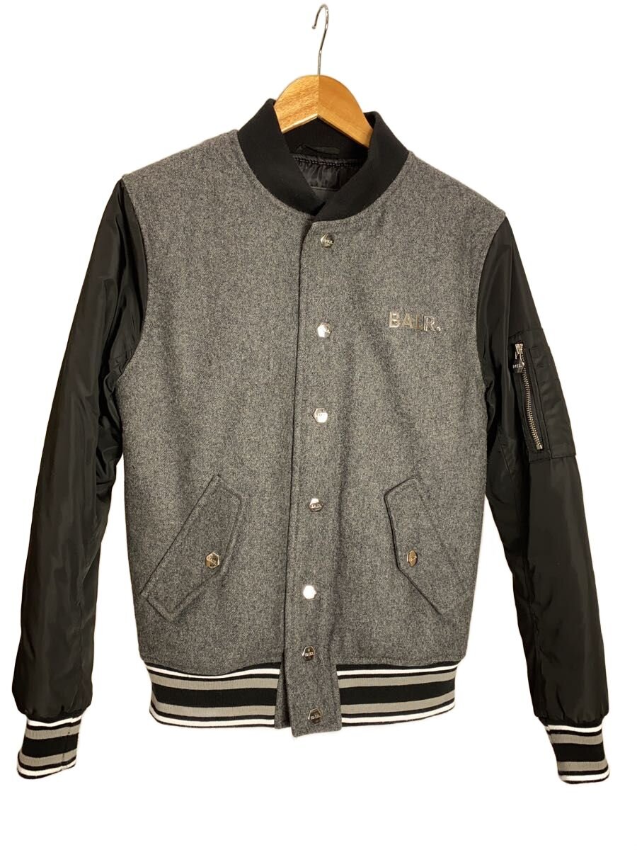 【中古】BALR.◆スタジャン/XS/ポリエステル/GRY【メンズウェア】｜2ｎｄ STREET 店