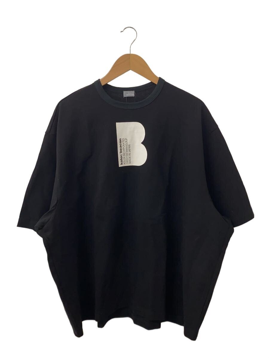 【中古】kolor / BEACON◆プルオーバー/1/綿織物/BLK/22WBM-T07236【メンズウェア】