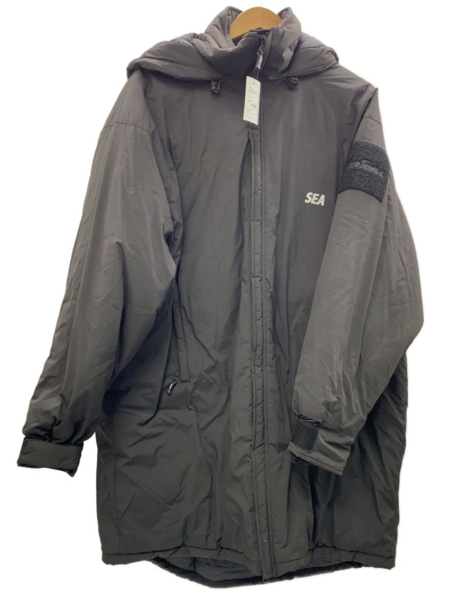 【中古】WILDTHINGS◆ダウンジャケット/L/ナイロン/BLK/WT22525SN-WAS【メンズウェア】|2nd STREET 店
