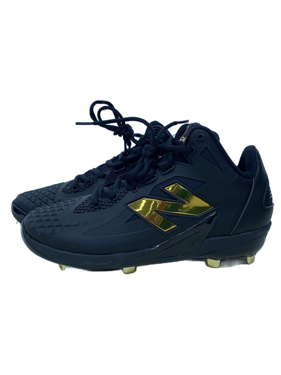 【中古】NEW BALANCE◆シューズ/25珊/BLK/MSHOBK1/Ohtani v1 Metal【シューズ】