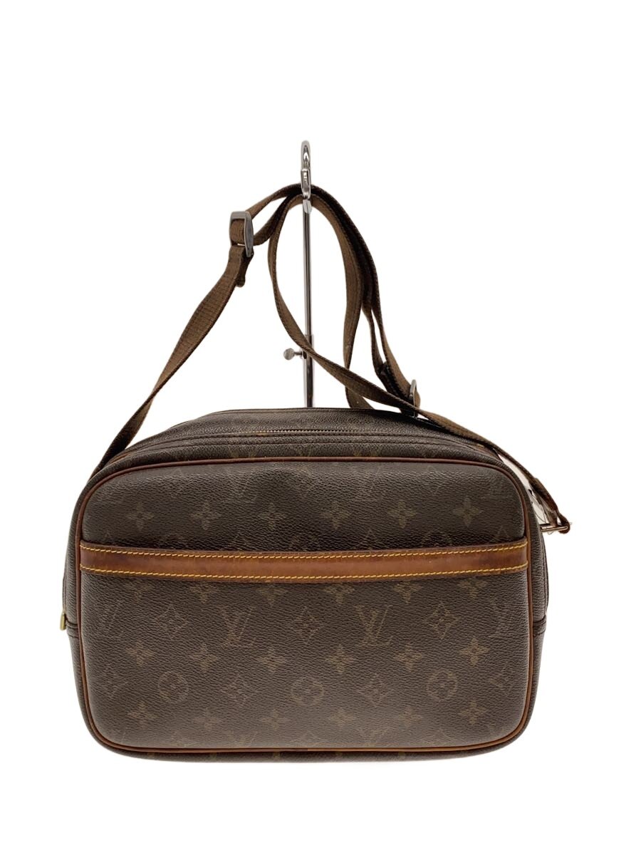 【中古】LOUIS VUITTON◆特派員PM_モノグラム・帆布/PVC/BRW//【御徒面子】