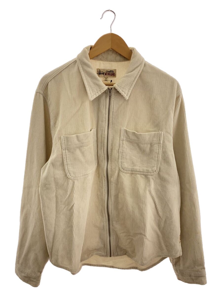 【中古】STUSSY◆22AW/Wide Wale Cord Zip/ジャケット/M/コーデュロイ/CRM/1110243【メンズウェア】｜2ｎｄ STREET 店