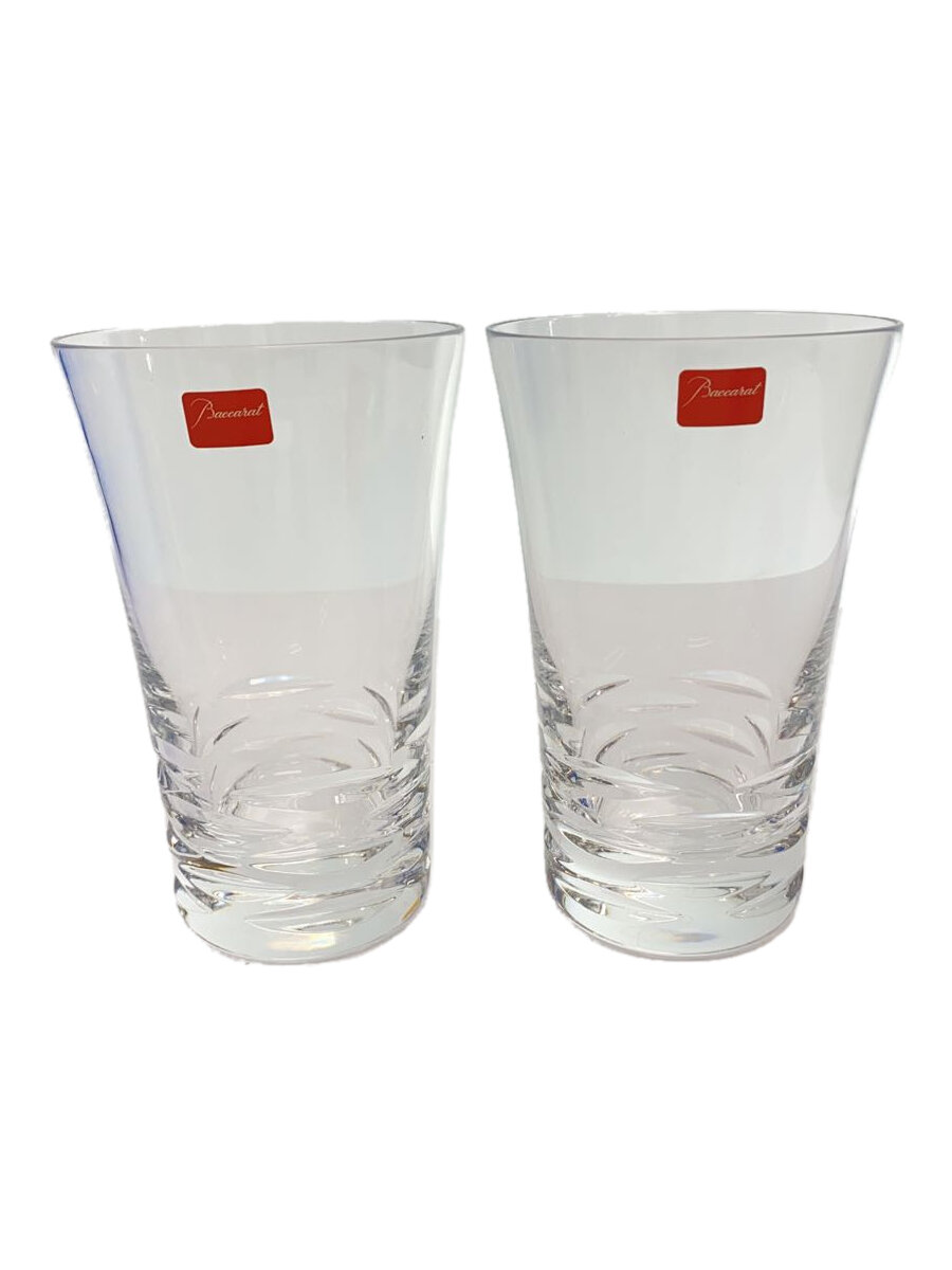 【中古】Baccarat◆グラス/2点セット/ベルーガ/ペアグラス/箱無し【キッチン用品】