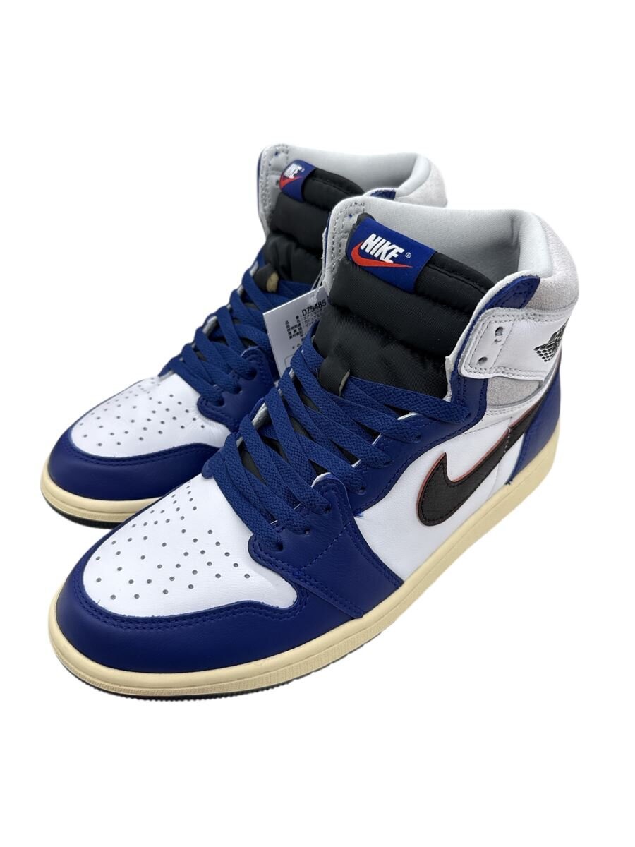 【中古】NIKE◆Jordan 1 High OG Rare Air/ご機嫌とり捨てる/27.5糎/BLU/なめし革/DZ5485-100【シューズ】