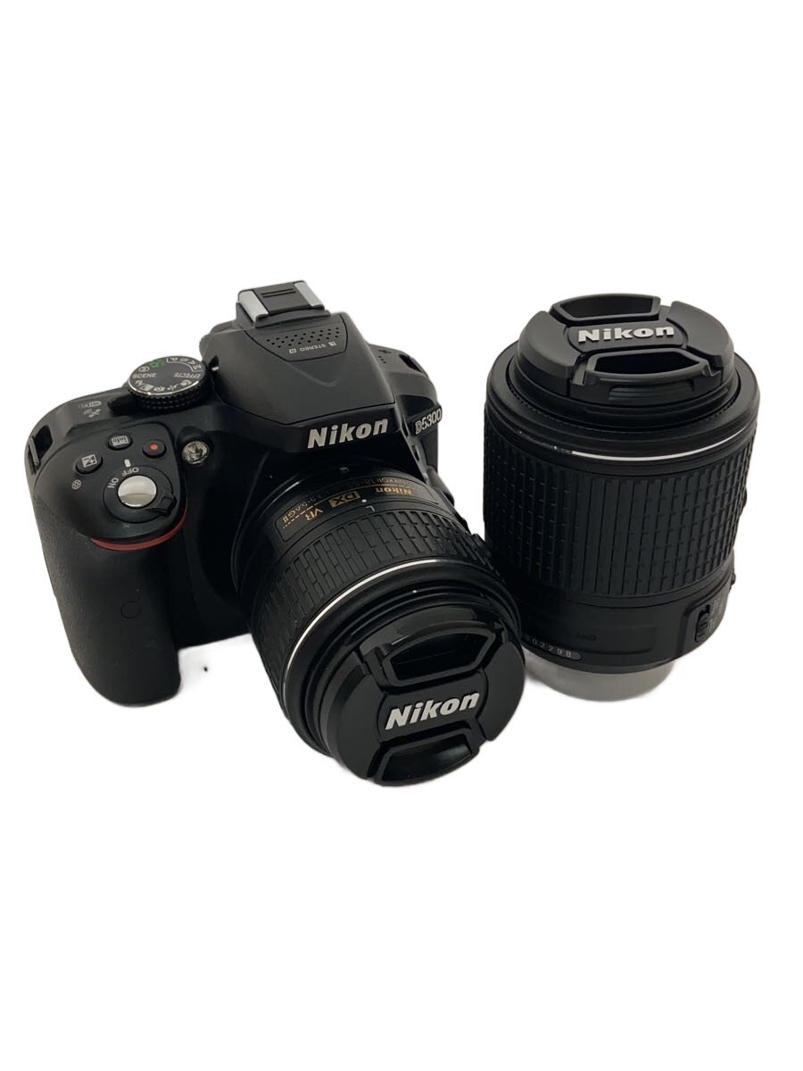 【中古】Nikon◆デジタル一眼カメラ D5300 ダブルズームキット2 [ブラック]【カメラ】 32,604円