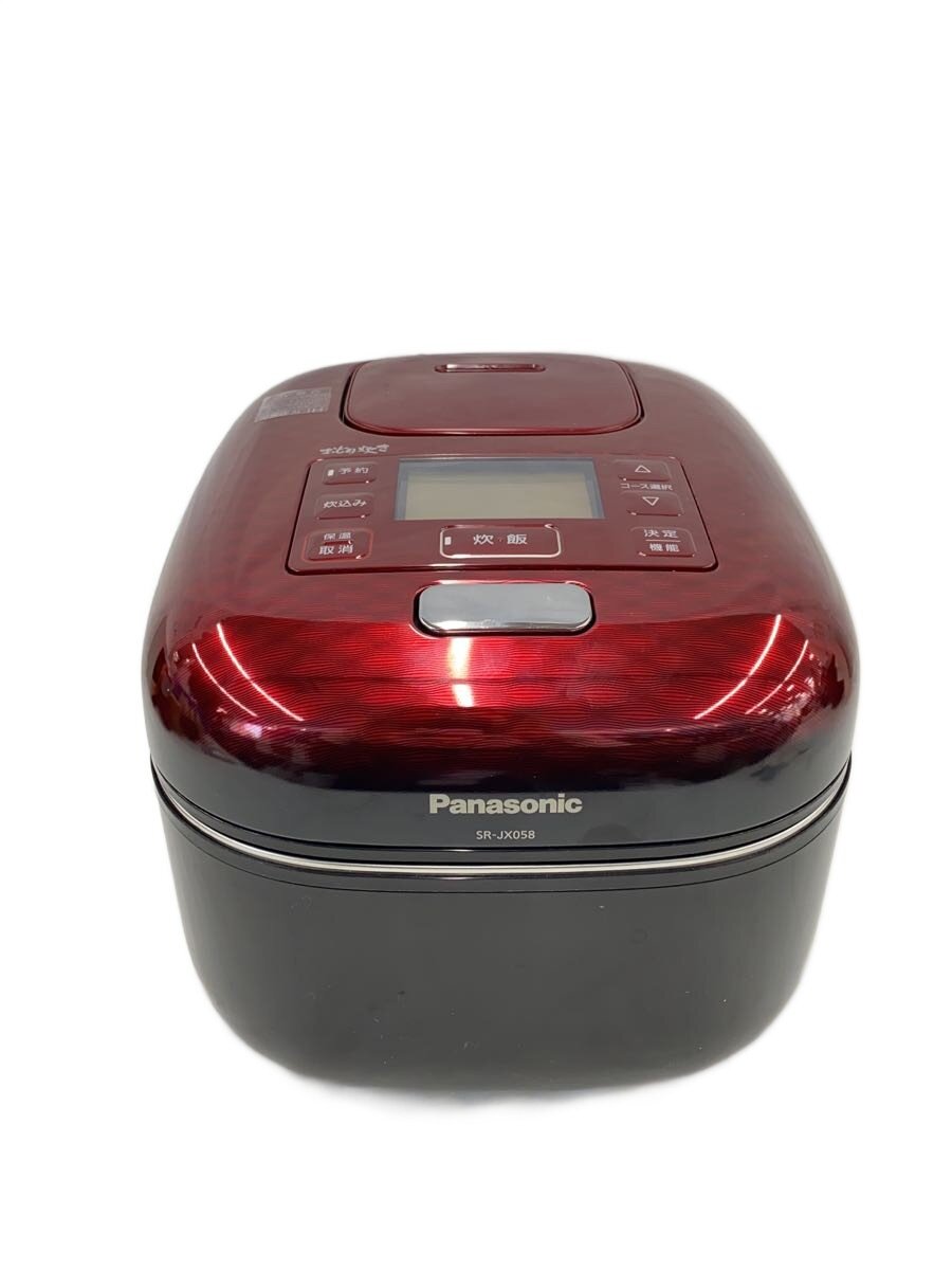 【中古】Panasonic◆炊飯器 おどり炊き SR-JX058【家電・視覚的・オーディオ】