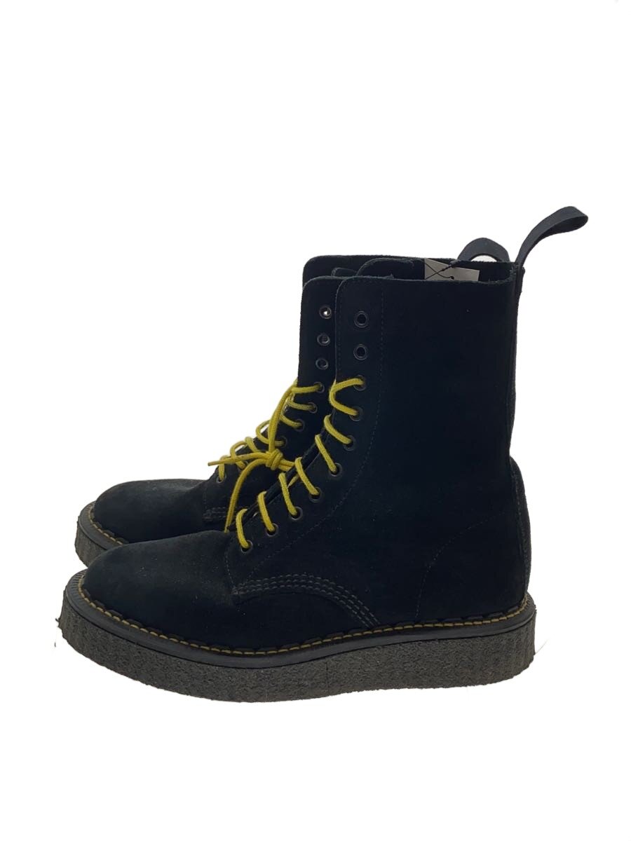 【中古】GEORGE COX◆レースアップブーツ/UK6.5/BLK【シューズ】