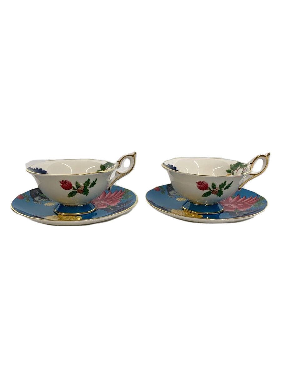 【中古】WEDGWOOD◆優勝杯\u0026平円盤/2点仕掛ける/マルチ色合い【御厨子所備品】