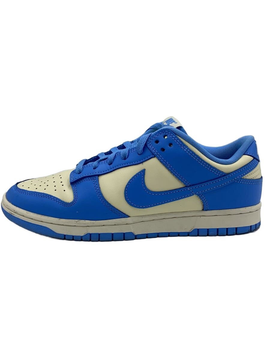 【中古】NIKE◆DUNK LOW COCONUT MILK_ダンク 置き目 ココナツ乳汁/26.5糎/BLU【シューズ】