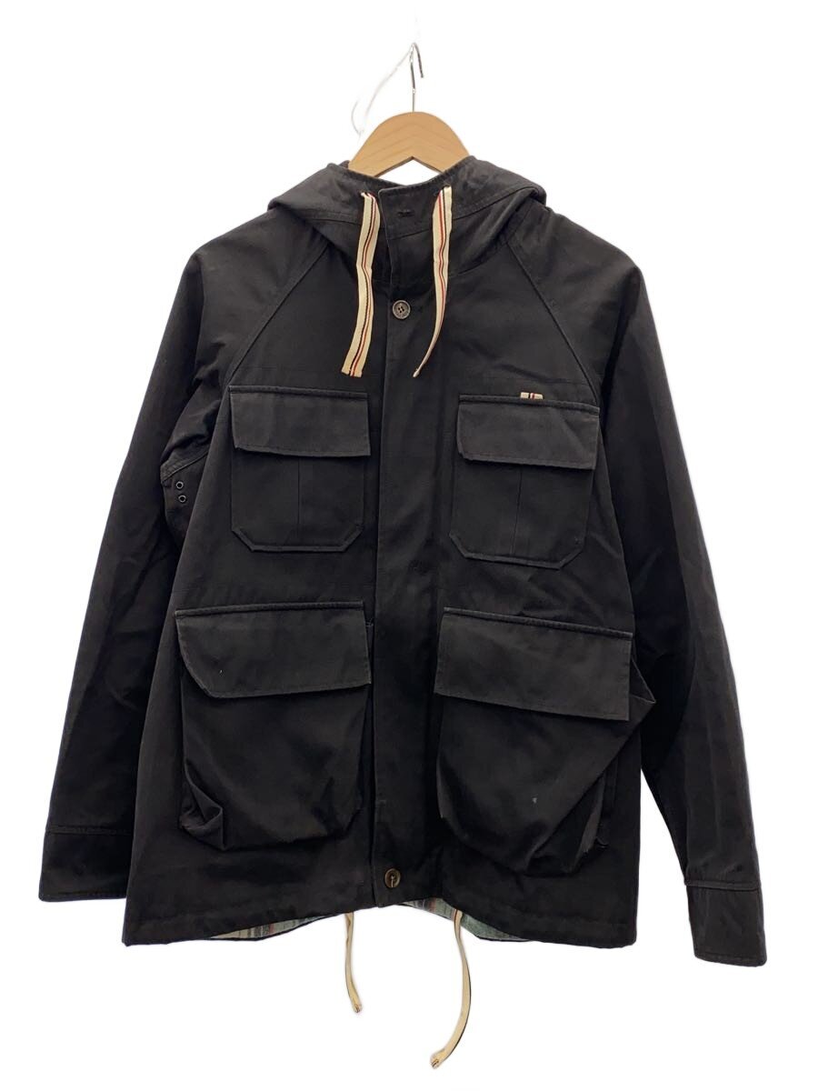 【中古】MAISON KITSUNE◆上衣/S/綿織物/BLK/無地//【メンズウェア】