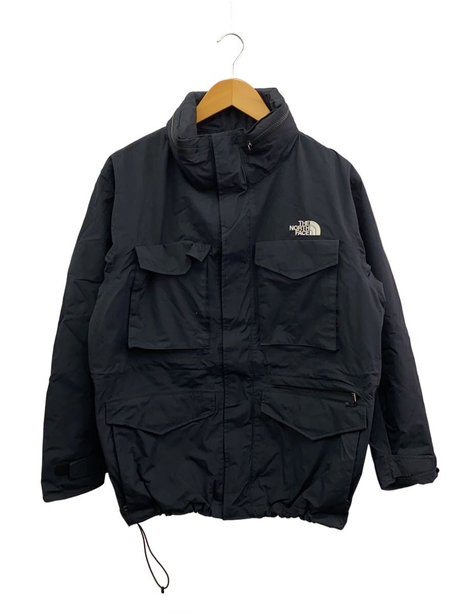 【中古】THE NORTH FACE◆WP FIELD JACKET_ウォータープルーフフィールドジャケット/M/ナイロン/BLK/無地【メンズウェア】