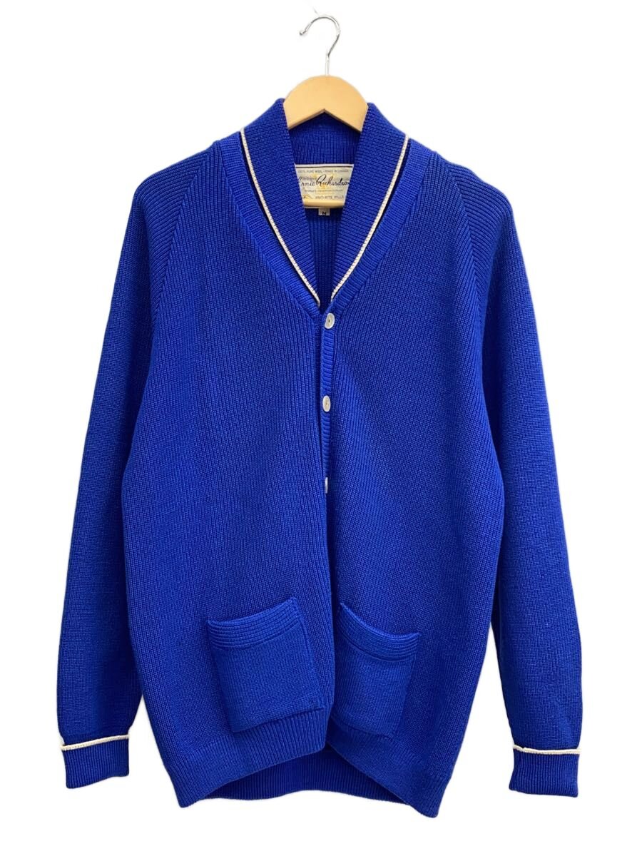 【中古】KNIT-RITE MILLS/ジレー/60S/カナダ製/M/羊毛/BLU【メンズウェア】