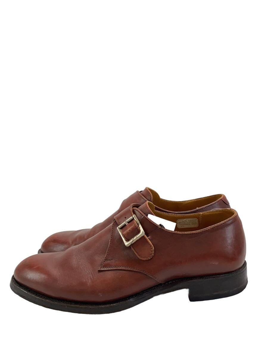 【中古】JOHNSTON\u0026MURPHY◆モンクストラップシューズ/UK8.5/BRW/なめし革//【シューズ】