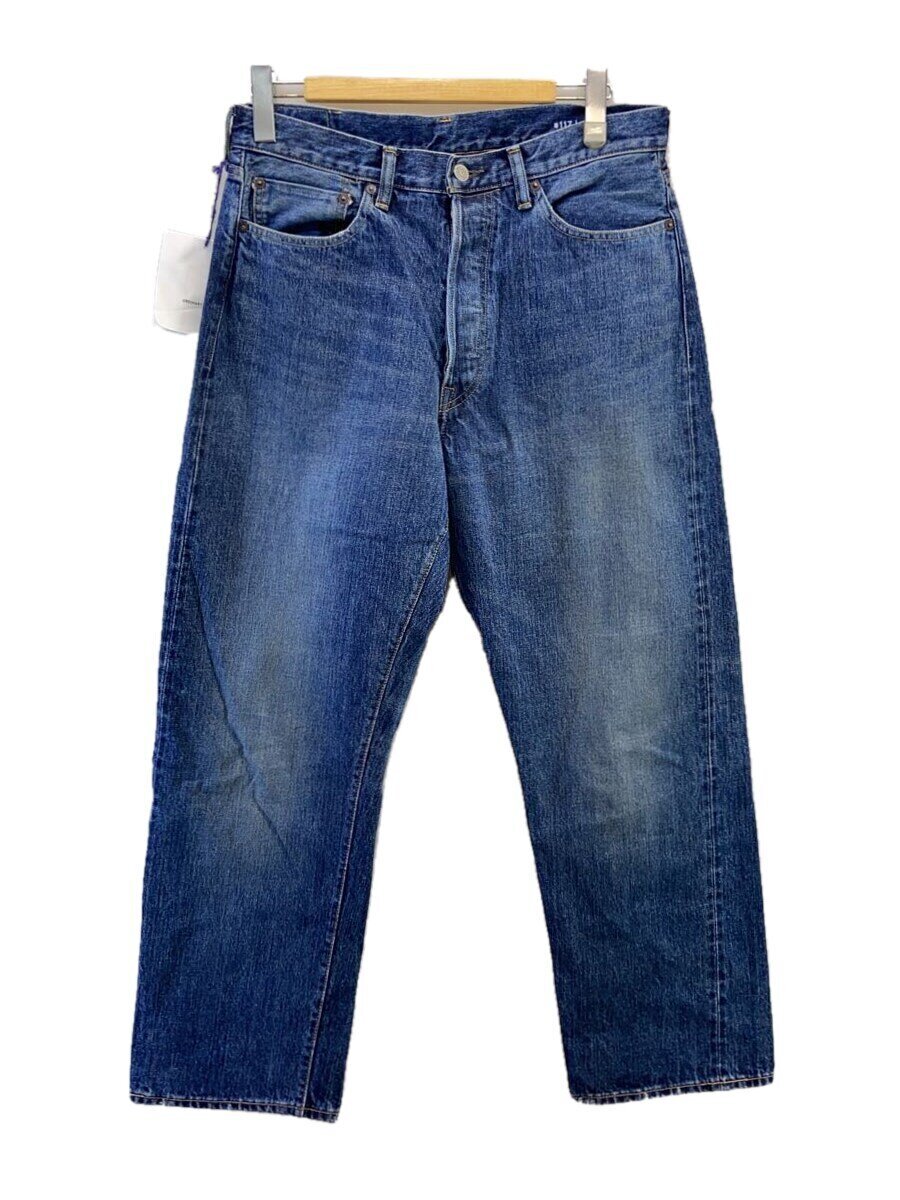 【中古】Ordinary Fits◆引っ切りないズボン下/32/ジーンズ/BLU/無地/117usd-325【メンズウェア】