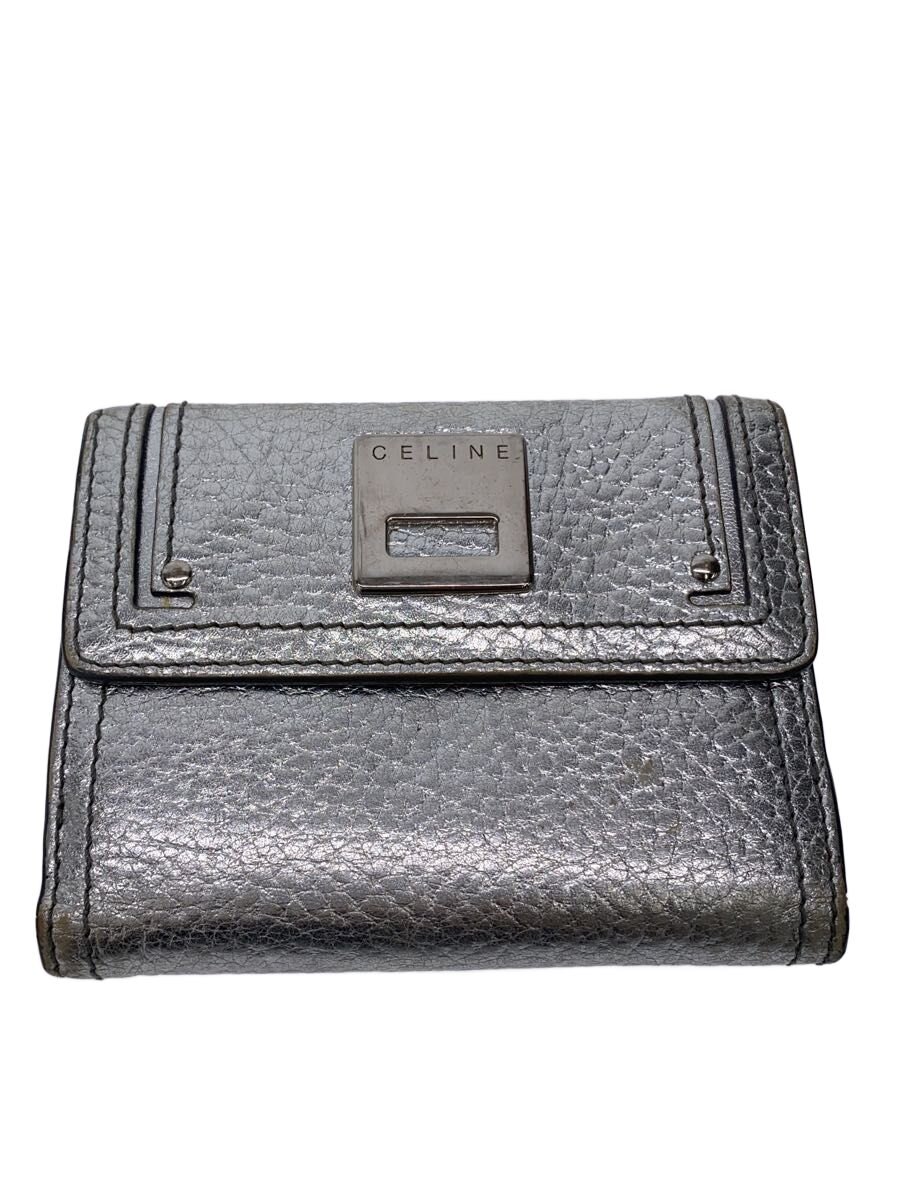 【中古】CELINE◆金入れ/--/SLV/レディース【服飾雑貨他】