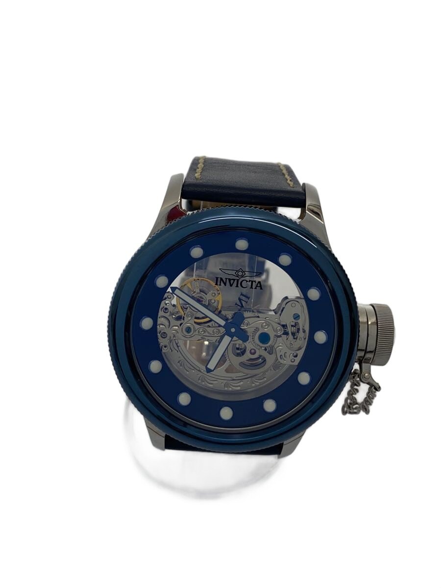 【中古】invicta◆Russian Diver Ghost Bridge Auto自動巻腕時計/アナログ/--/CLR/NVY【服飾雑貨他】|2nd STREET 店