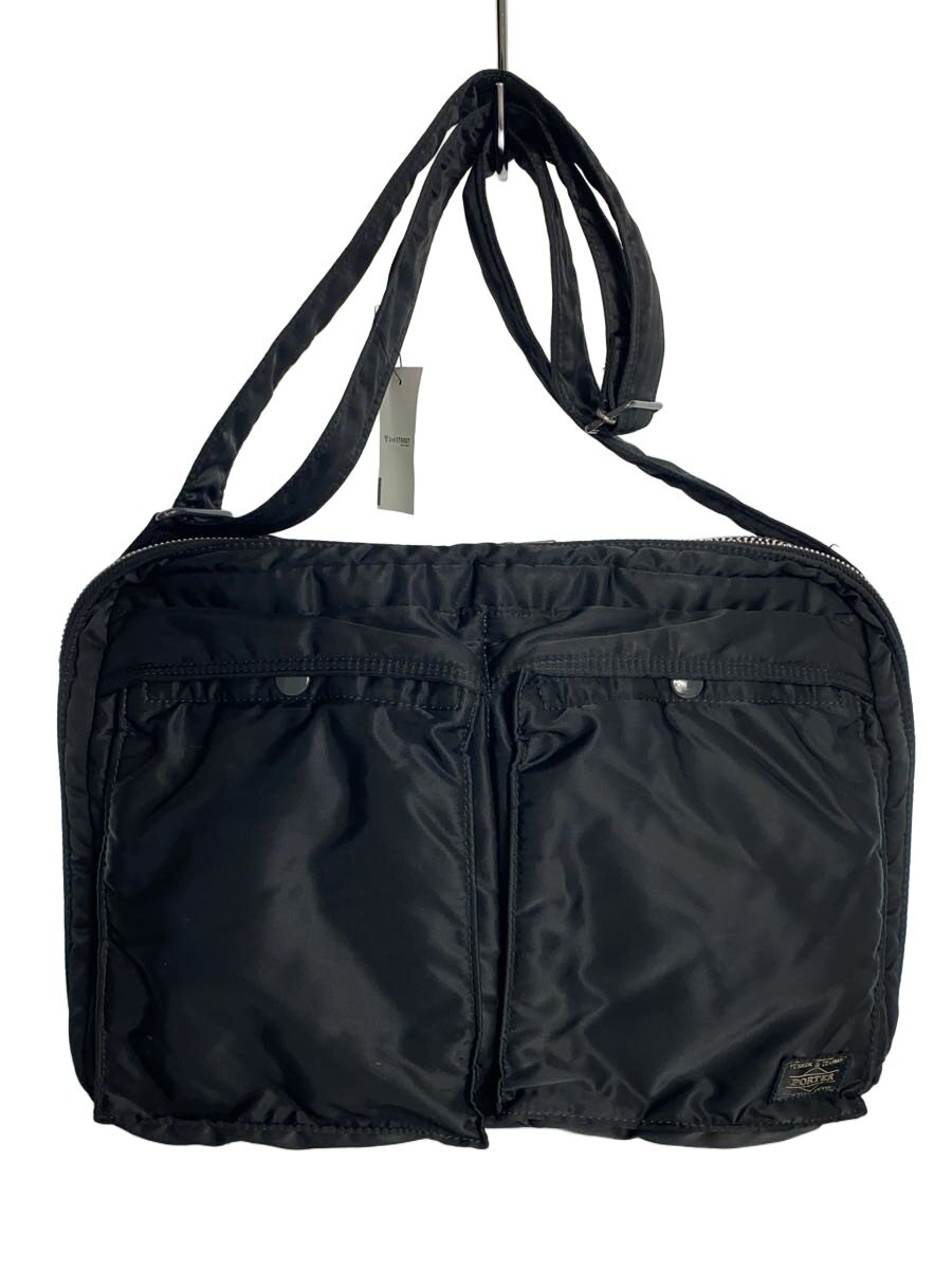 【中古】PORTER◆ショルダーバッグ/--/BLK【御徒面子】