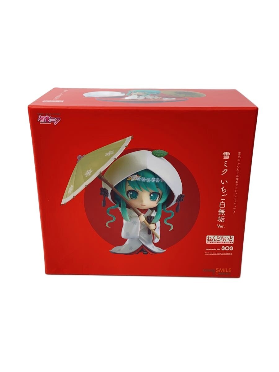 【中古】GOOD SMILE COMPANY◆フィギュア/初音ミク/雪ミク/いちご白無垢【ホビー】