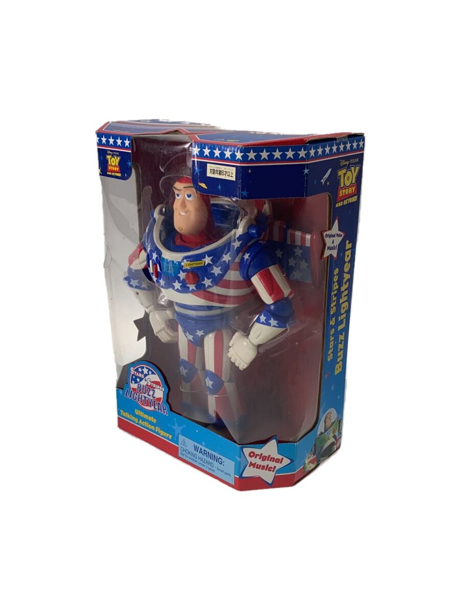 【中古】Disney◆Toy Story/BUZZ LIGHTYEAR/Stars & Stripes/talking action【ホビー】