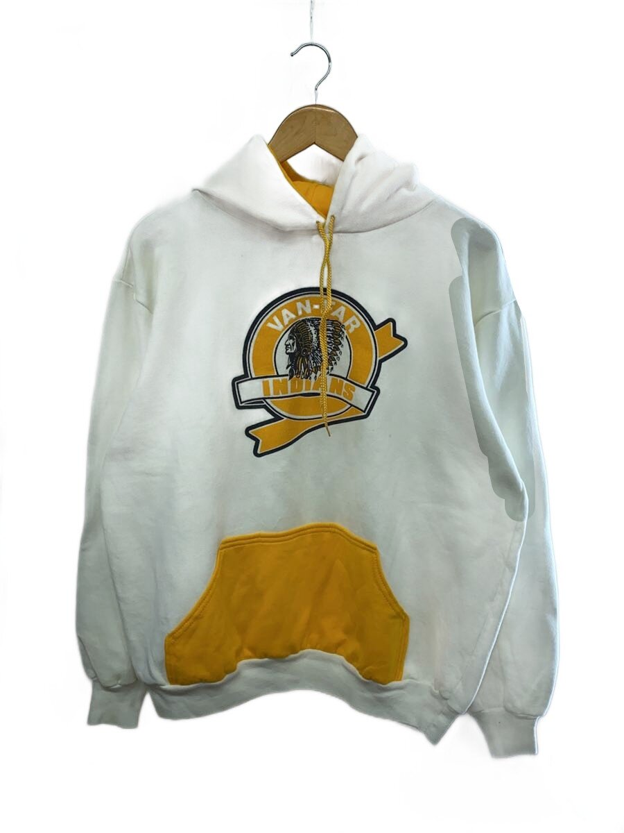 【中古】DODGER/80s/MADE IN USA/刷り上げる/ティーシャツパーカー/XL/綿織物/WHT【メンズウェア】