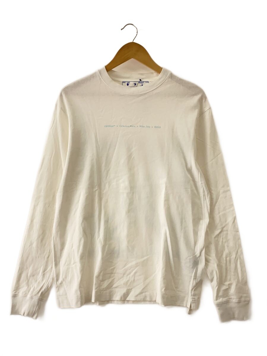 【中古】OFF-WHITE◆長袖Tシャツ/M/コットン/WHT/OMAB064F21JER016【メンズウェア】｜2ｎｄ STREET 店