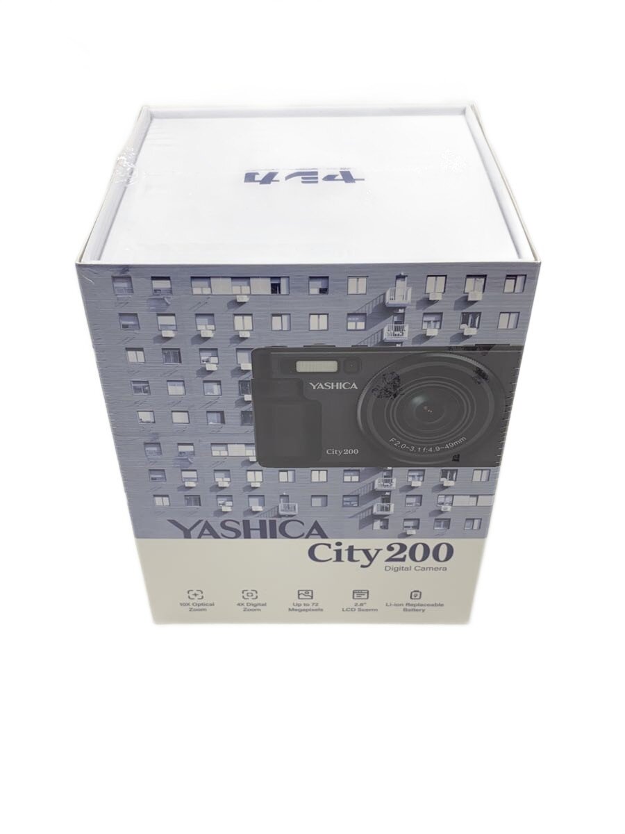 【中古】YASHICA◆コンパクトデジタルカメラ/YAS-DGC200-BK//【写真機】