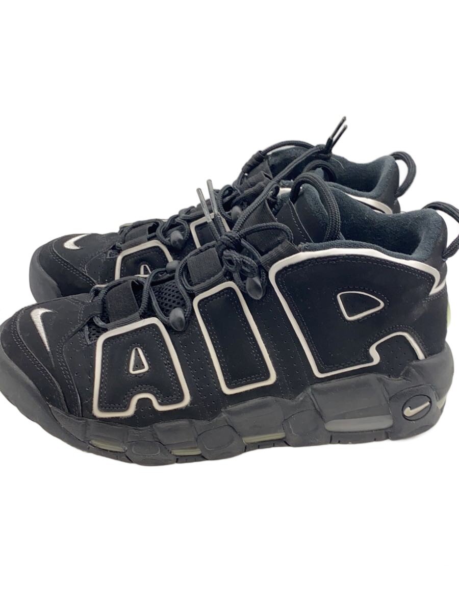 【中古】NIKE◆AIR MORE UPTEMPO/エアモアアップテンポ/黒いこと/414962-002/27糎/BLK【シューズ】