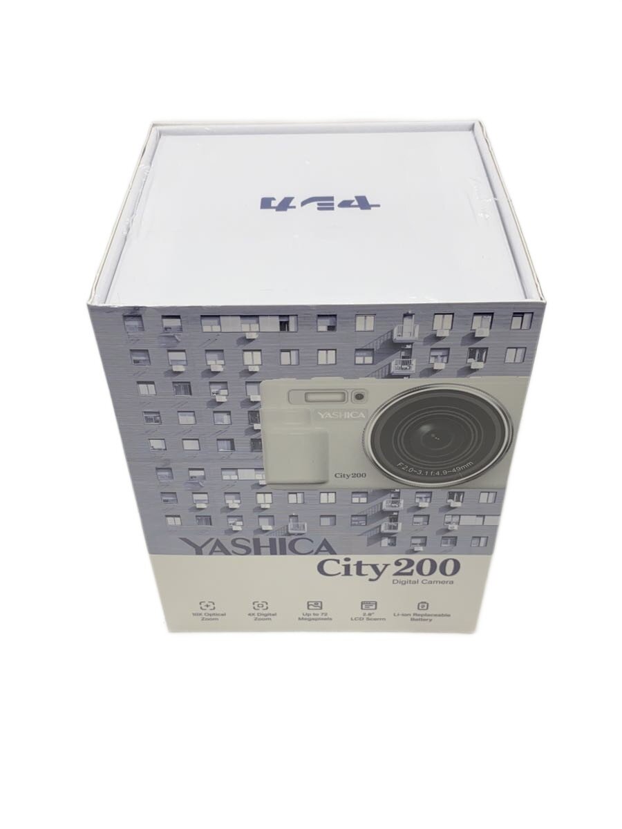 【中古】YASHICA◆コンパクトデジタルカメラ/YAS-DGC200-wh//【写真機】