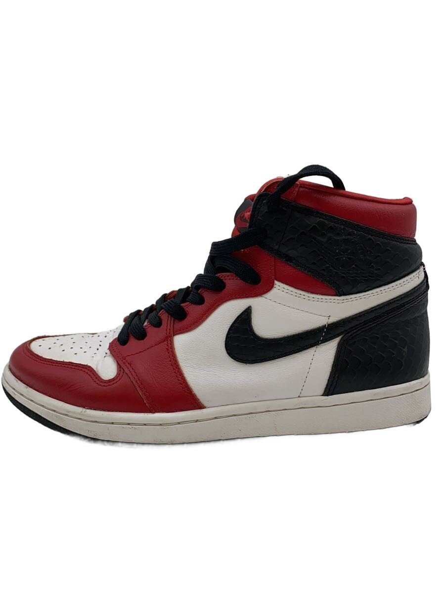 【中古】NIKE◆AIR JORDAN 1 RETRO HIGH OG_エアジョーダン 1 レトロ 御機嫌 OG/26糎/RED【シューズ】
