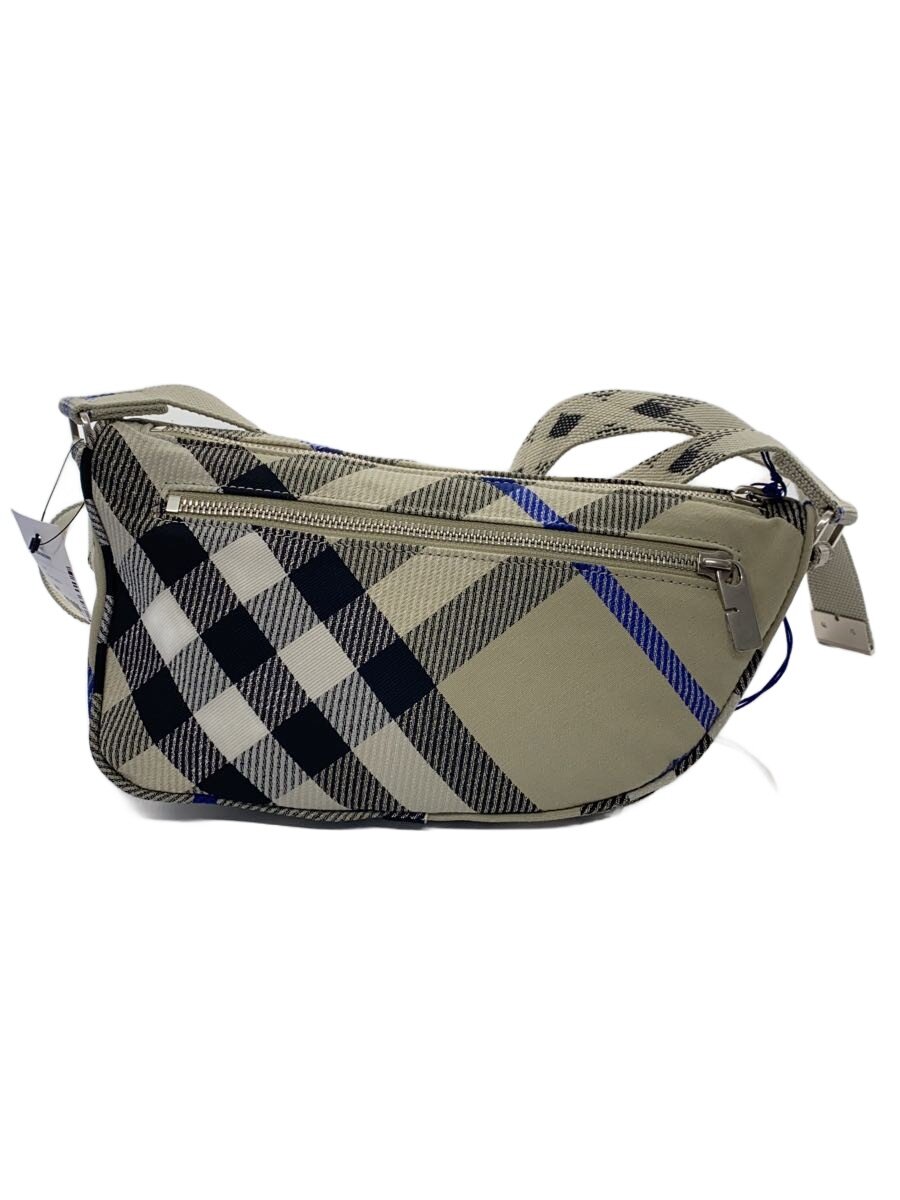 【中古】BURBERRY◆ショルダーバッグ/--/BEG/照合のしるし【御徒面子】