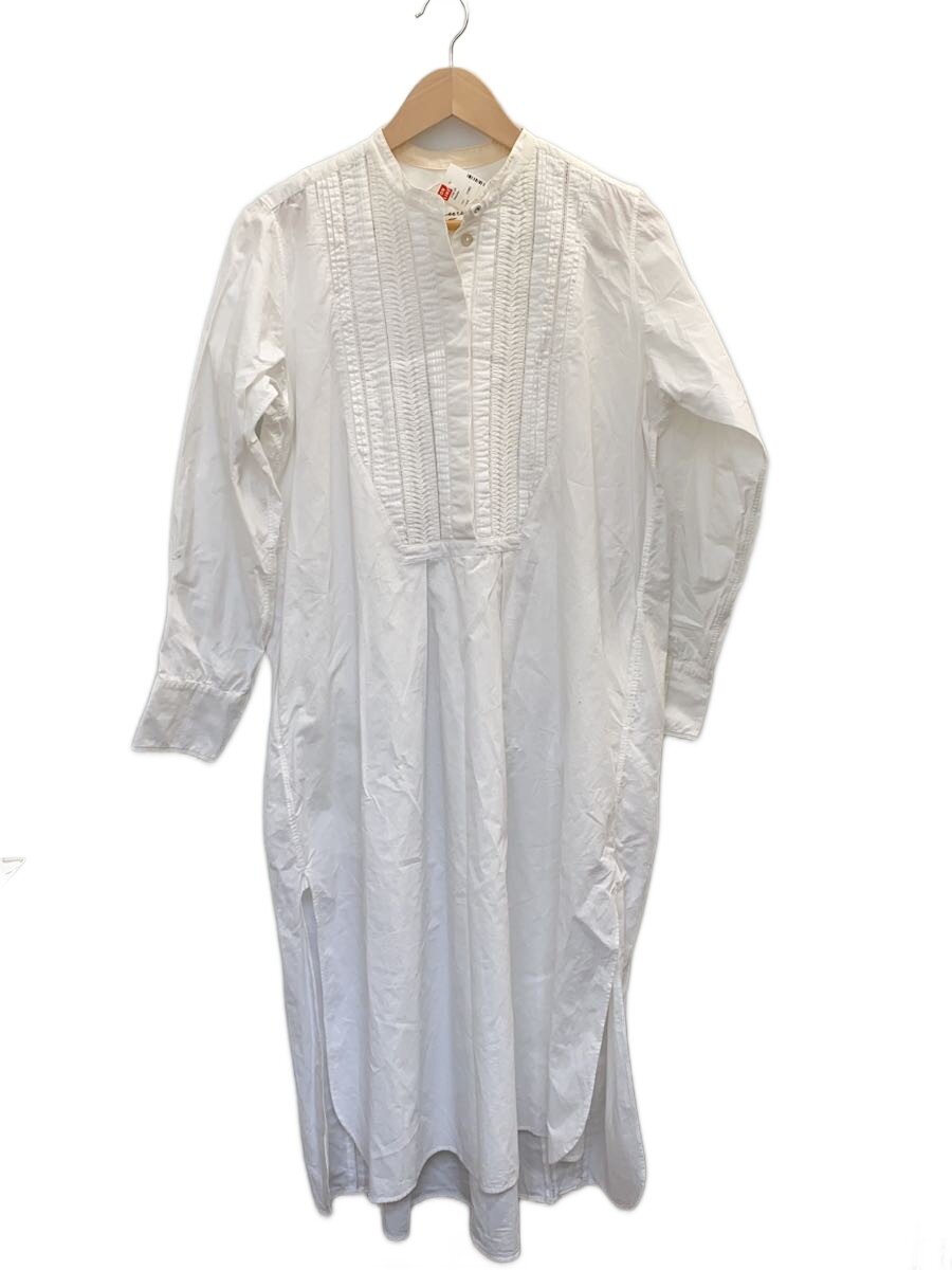 【中古】Pheeta◆Trinity/コットンクルーネックドレス/1/綿織物/WHT/ph20cl【レディース御召しもの】