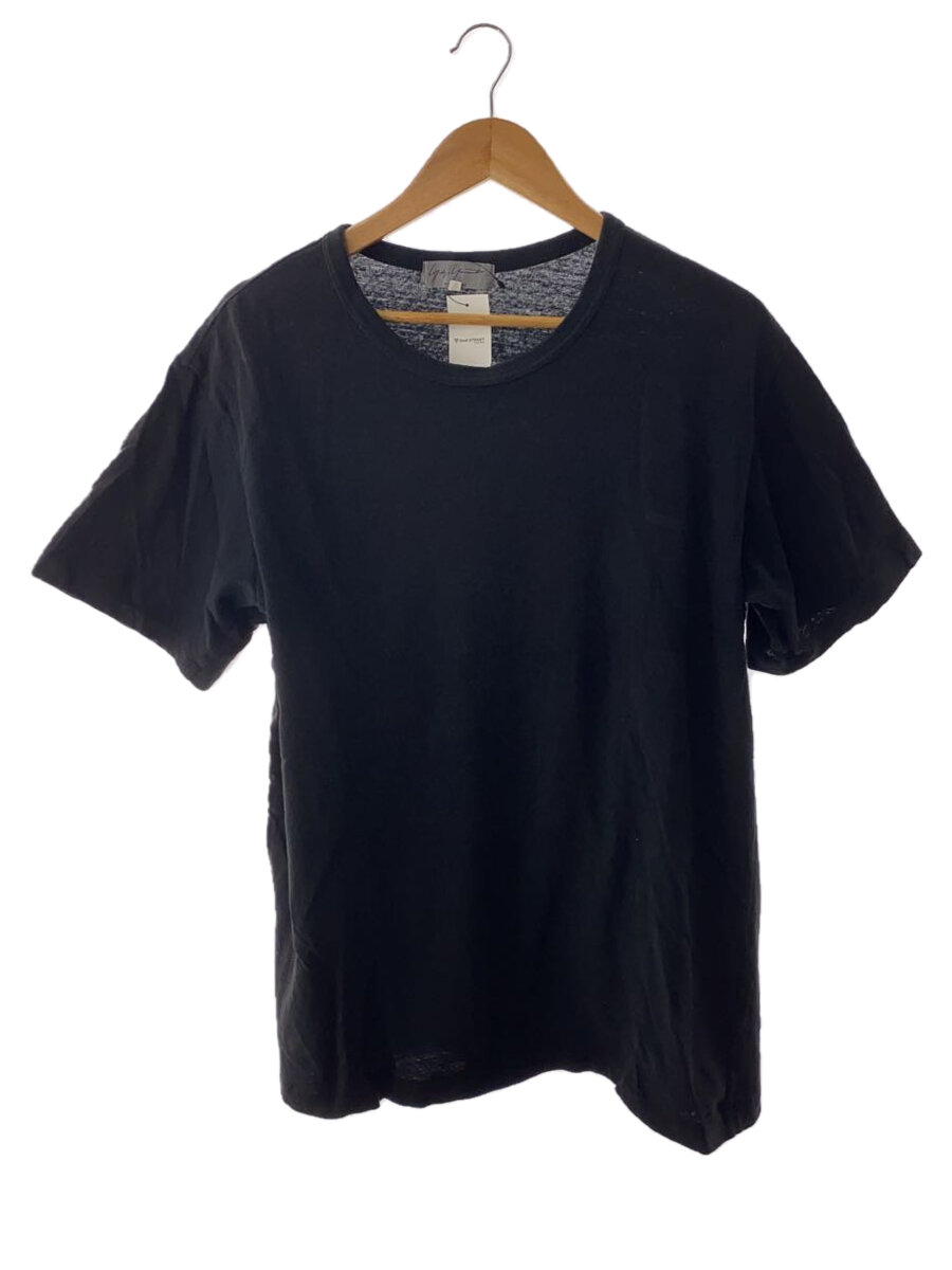 【中古】yohji yamamoto POUR HOMME◆プルオーバー/3/綿織物/BLK//【メンズウェア】