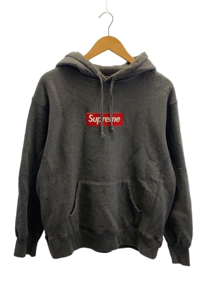 【中古】Supreme◆Box Logo Hooded Sweatshirt/2021/パーカー/S/チャコールグレー【メンズウェア】｜2ｎｄ STREET 店