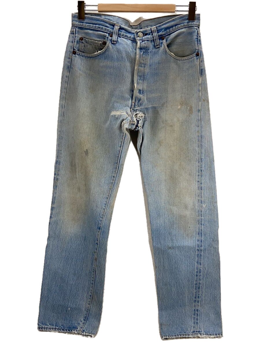 【中古】Levi’s◆70s/66後期/ボタン裏6/ポケット裏チェーンステッチ/ボトム/--/デニム/IDG【メンズウェア】|2nd STREET 店