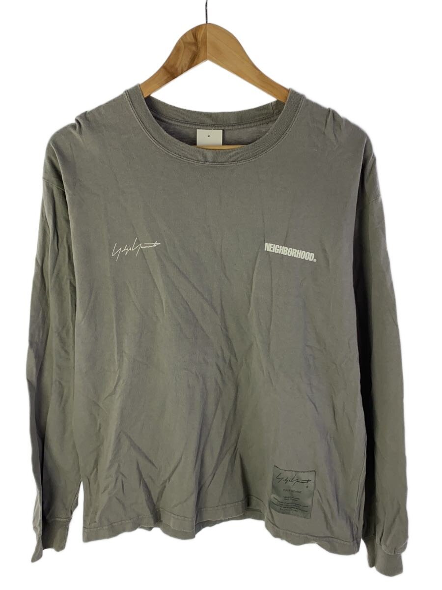 【中古】NEIGHBORHOOD◆23AW/COTTON JERSEY PT LONG SLEEVE/S/コットン/GRY/HS-T82-2【メンズウェア】|2nd STREET 店