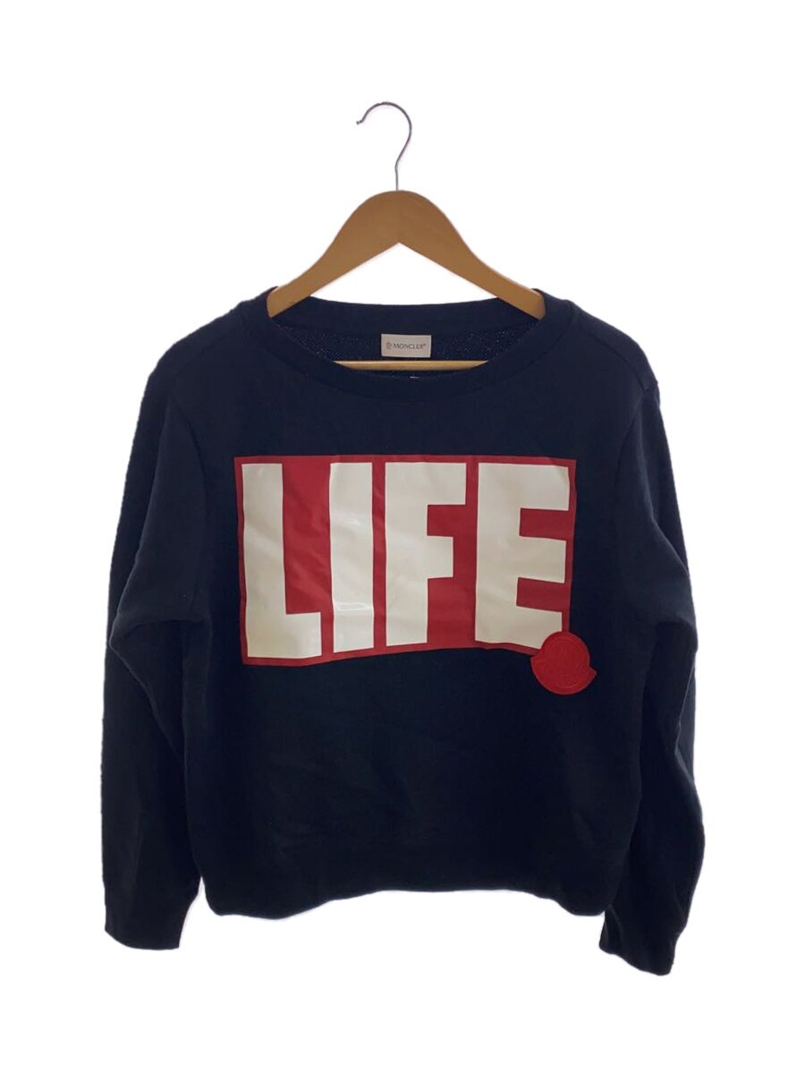 【中古】MONCLER◆汗水/S/綿織物/BLK/刷り上げる/E20938092350 V8036//【レディースお召しもの】